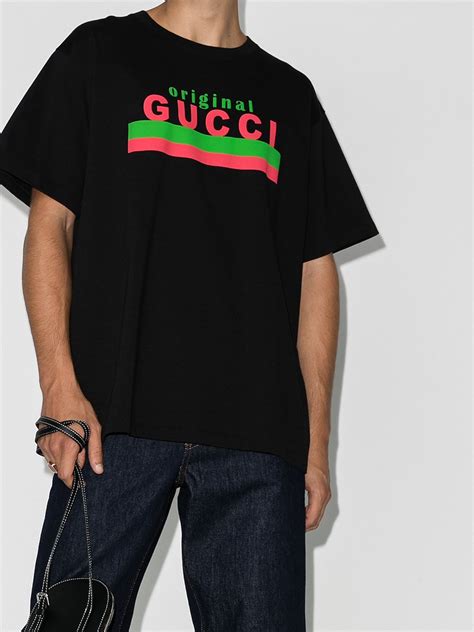 authentic gucci t shirt cheap|original gucci t shirt price.